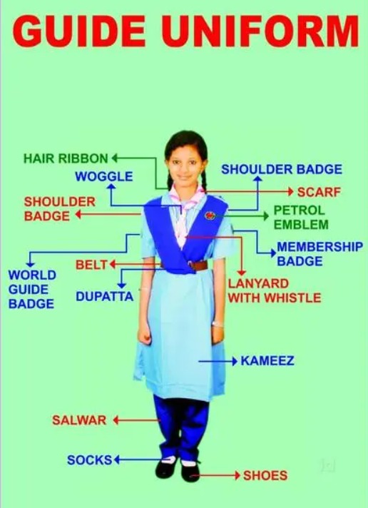 Scout Guide Girls